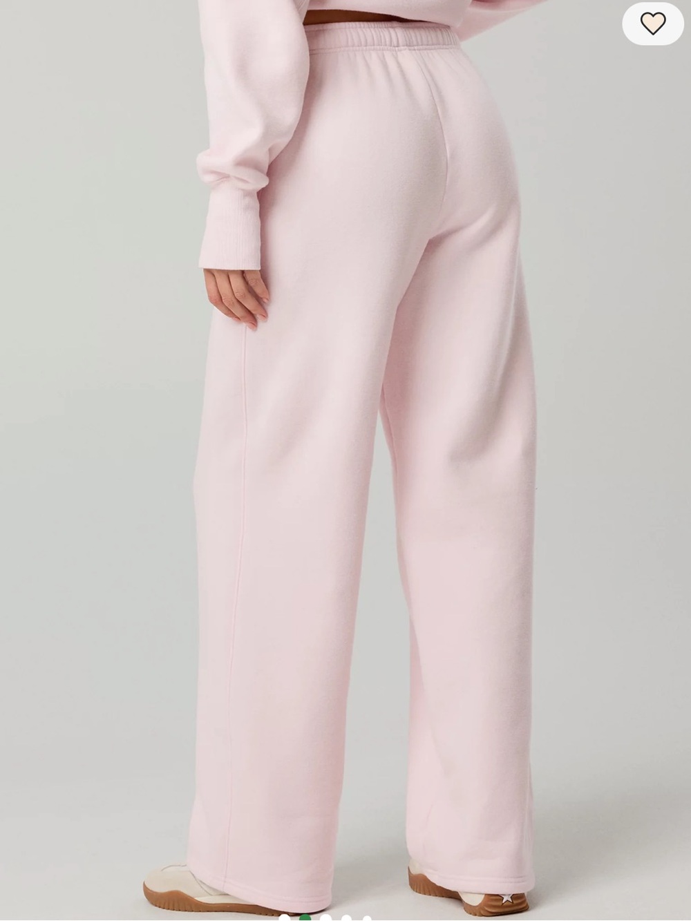 Aerie Cloud Fleece Trouser | Petal Pink
